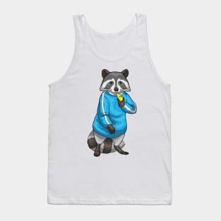 Racoon Teacher Whistle Physical education Tank Top